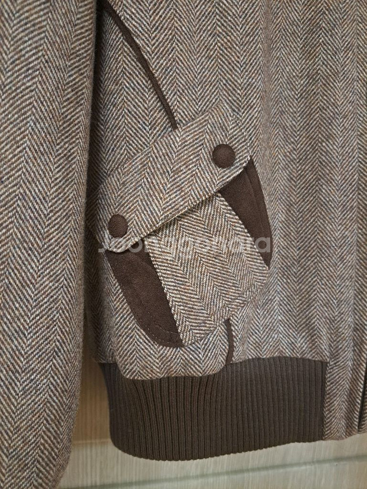 로베르타 디 까메리노 모직 숏 자켓--1