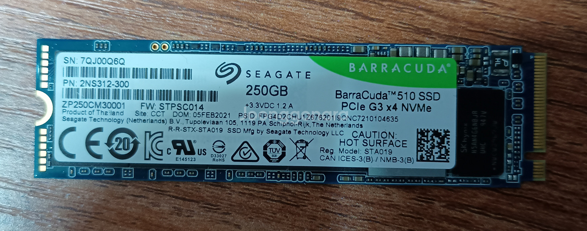 바라쿠다 510 SSD 250GB--0