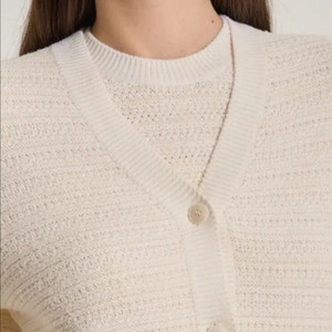 클럽모나코 울 블렌드 브이넥 니트 가디건