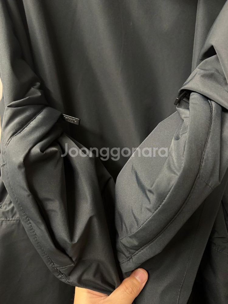 바버X메종키츠네 밀리터리 리버시블 워터프루트 자켓--4