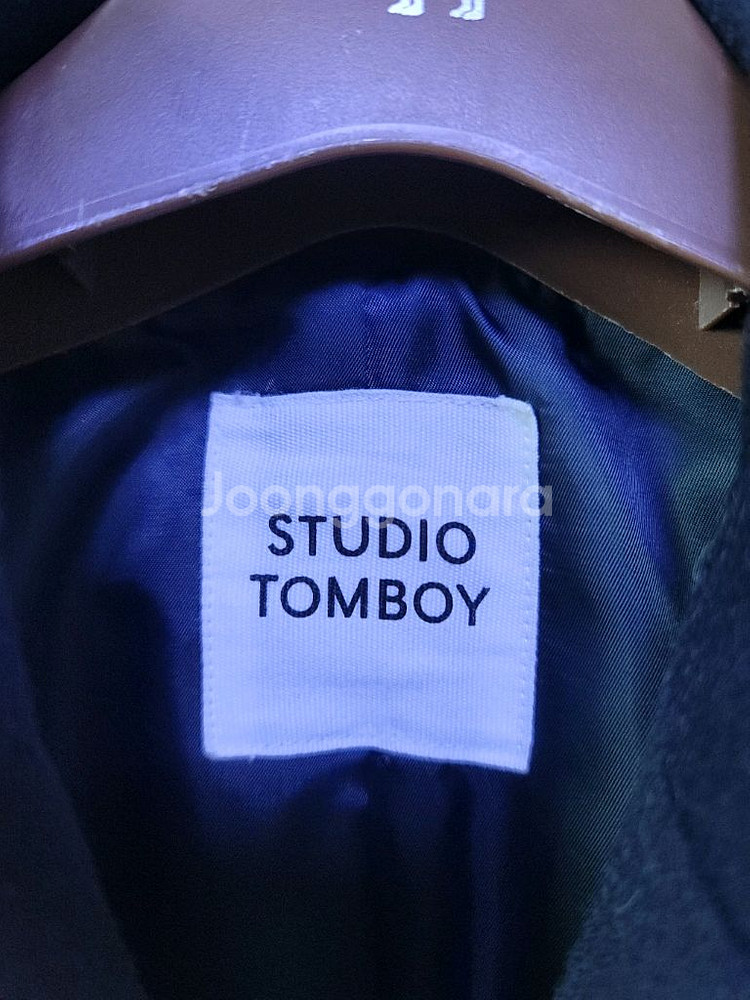 스튜디오 톰보이 더블브레스트 코트 더블코트--1