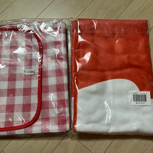 체크 피크닉 매트 + 킨더 비치타올