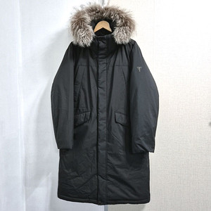 올젠 뉴테라 엑티브 폭스퍼후드 구스 다운 롱패딩