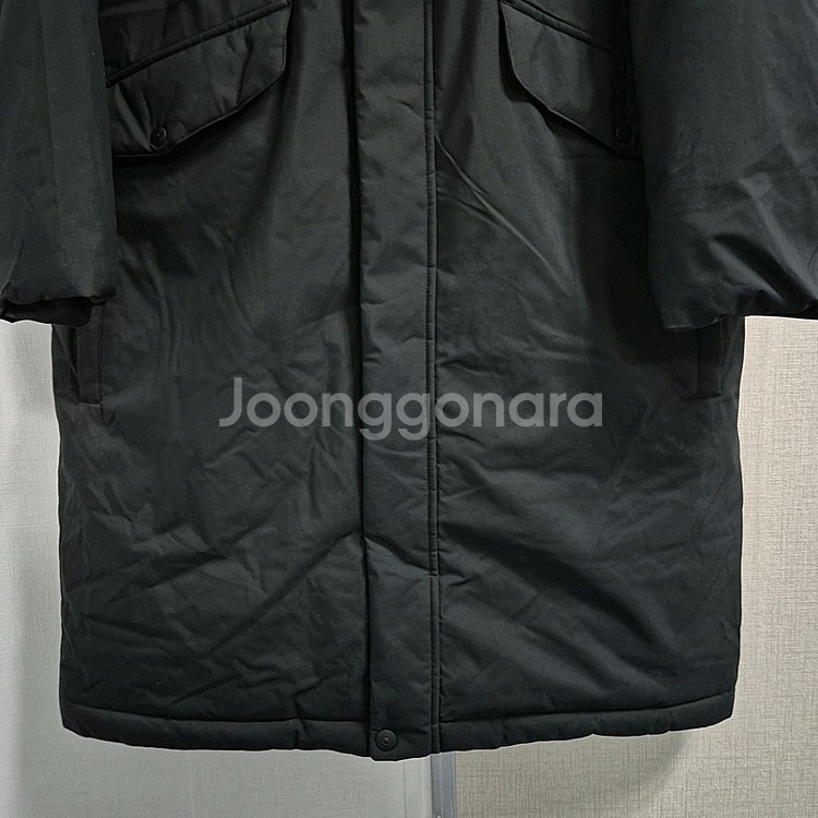 올젠 뉴테라 엑티브 폭스퍼후드 구스 다운 롱패딩--4