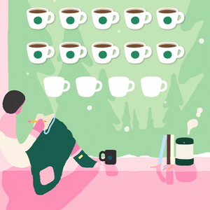 스타벅스 프리퀀시 일반 10개