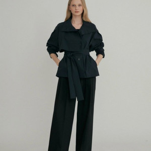 시에 sie 델라 하프 트렌치 네이비 색상 스몰