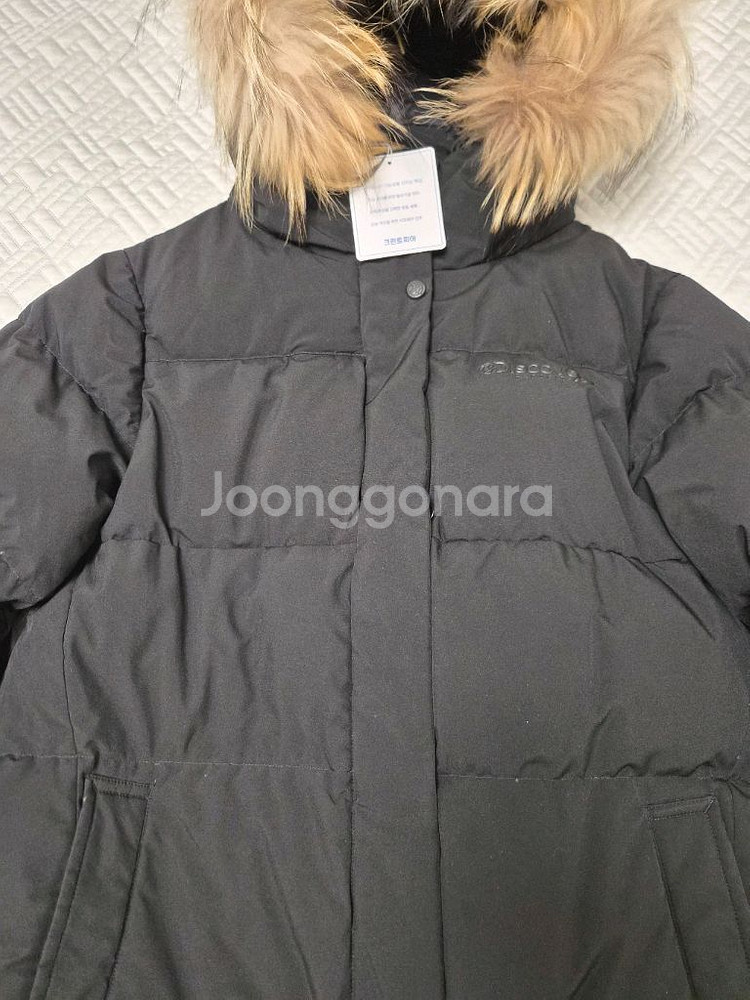 (중고제품) 디스커버리 고쉬 다운 여성 롱패딩 95 사이즈(DWDJ7F961D-1)--2