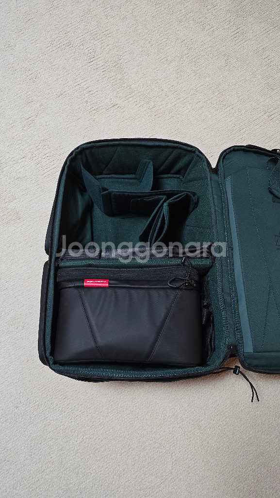 피지테크 원모 25L 카메라 가방+숄더백--2