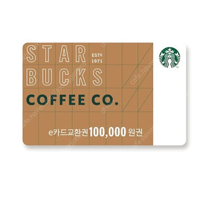 스타벅스 e카드 10만원 판매합니다