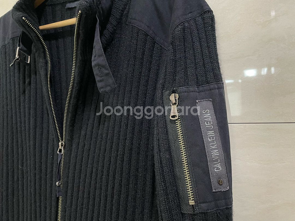 니트 집업 자켓, 남성 자켓--4