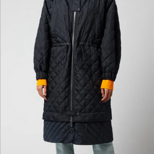 가니 퀼팅 롱패딩