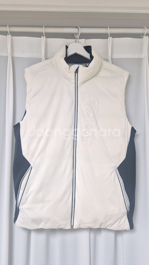 타이틀리스트 경량 패딩 조끼 xl 베스트 구스다운 골프 105 100 110 스윙 자켓 정품--0