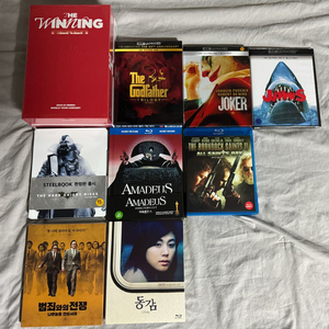 블루레이 여러가지 판매합니다.