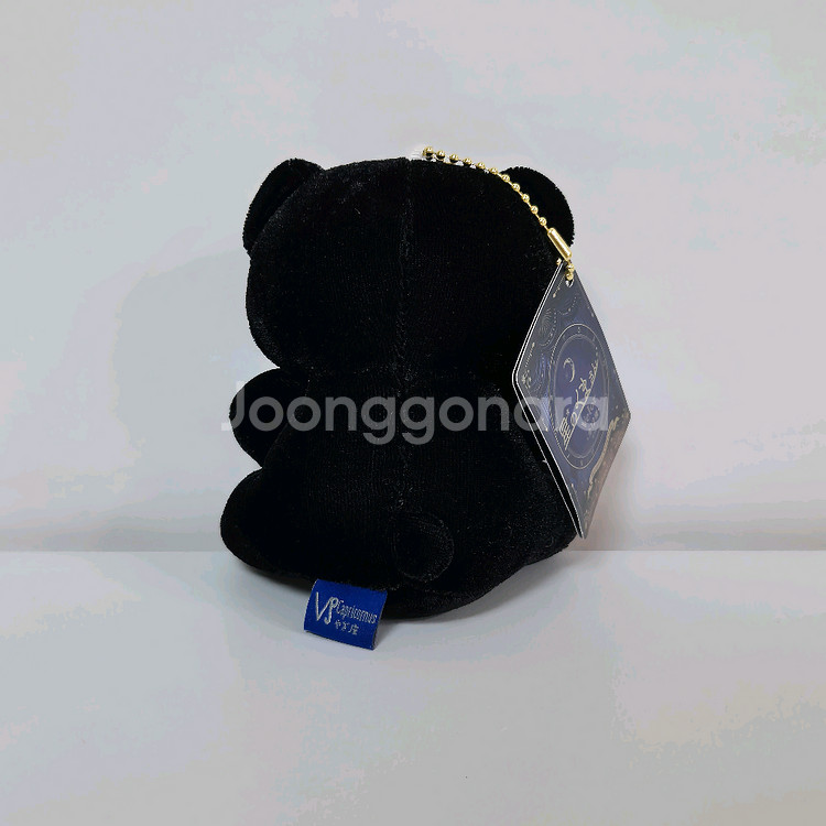 까만 곰돌이 인형 베어 인형 키링 가방고리 볼체인--1