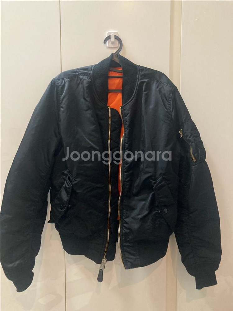 항공점퍼자켓 MA-1 알파인더스트리--0