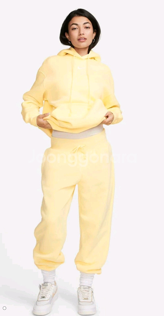 나이키 오버사이즈 후드티 조거팬츠 세트--0