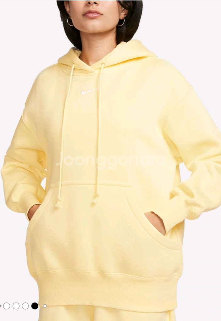 나이키 오버사이즈 후드티 조거팬츠 세트--3