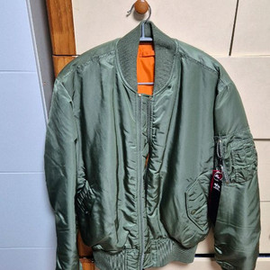 알파인더스트리 ma-1 세이지그린 M