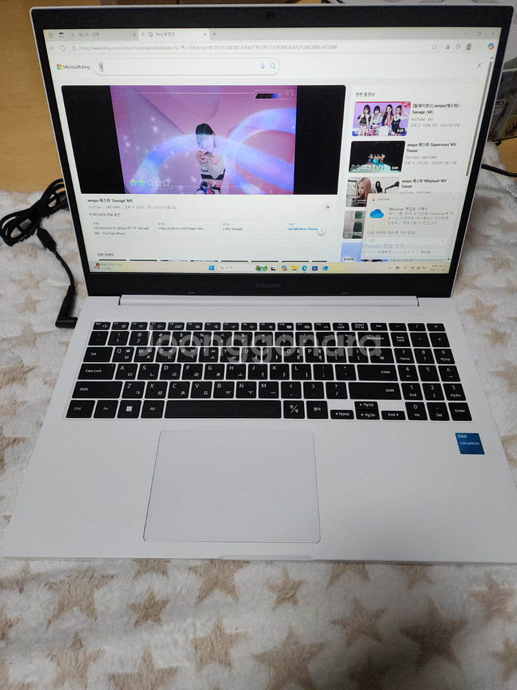 삼성노트북 NT550XDA. CPU celeron 6305. SSD250G--7