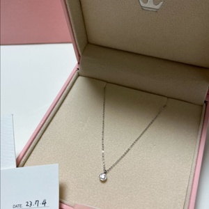 [제이에스티나]마리벨 14K 1부 다이아몬드 목걸이(새상품)