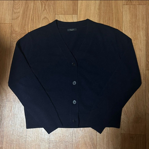 마시모두띠 울 블렌드 브이넥 가디건 - 네이비 / S