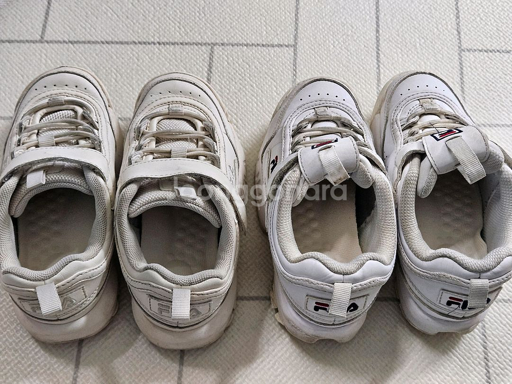 필라 운동화 2켤레(디스럽터/디스럽터 2) 180 사이즈 일괄판매--5