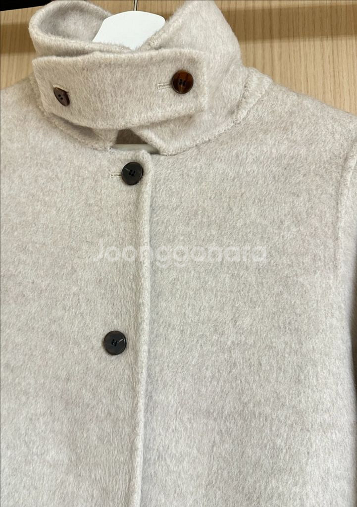 로로피아나 핸드메이드코트 울코트 캐시미어코트 롱코트--2