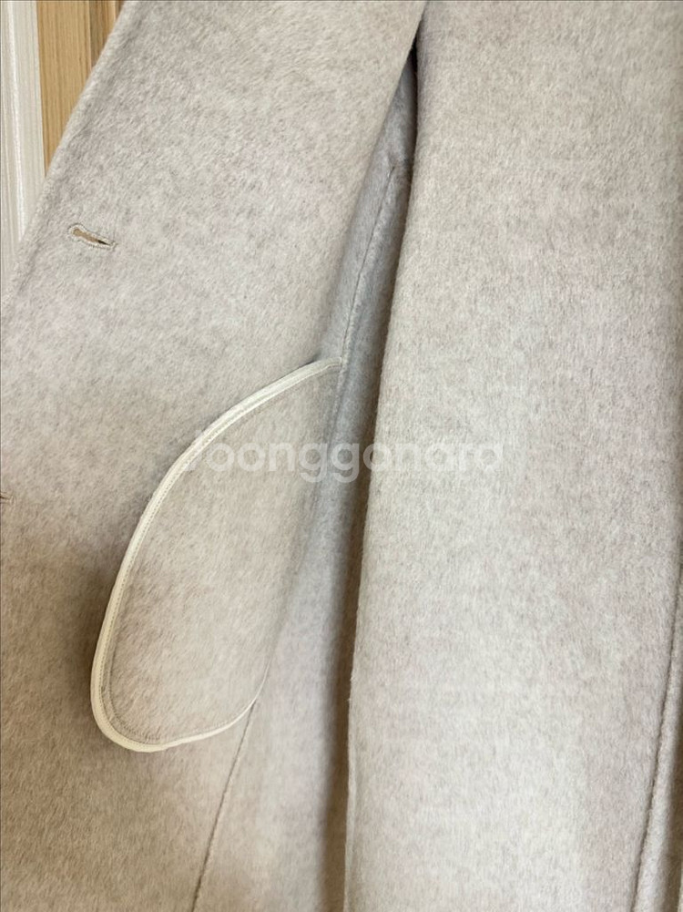 로로피아나 핸드메이드코트 울코트 캐시미어코트 롱코트--4