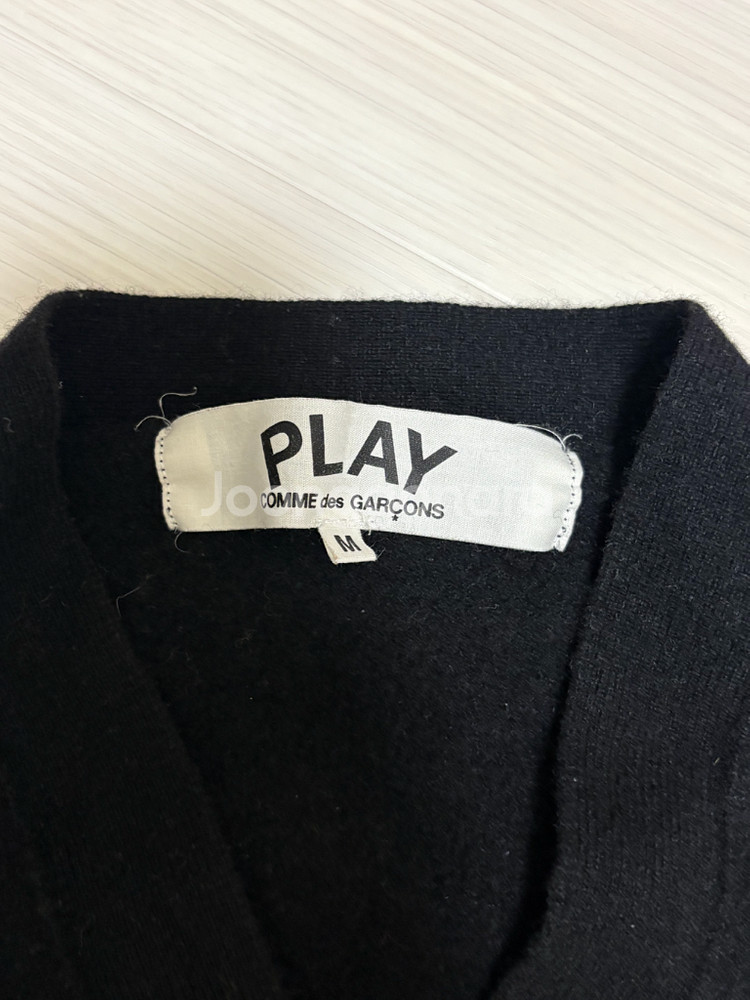 꼼데가르송 플레이 하트 가디건--1