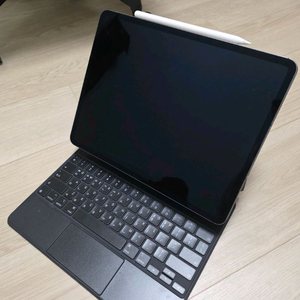 아이패드 프로 12.9 5세대 1테라 셀룰러+매직키보드,애플팬슬 2세대