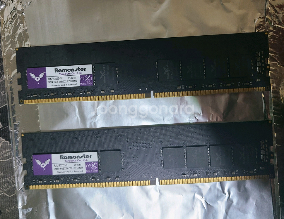 램몬스터 Pc4_Ddr4 16Gx2 32기가 램 ( Sk하이닉스 반도체 )--0
