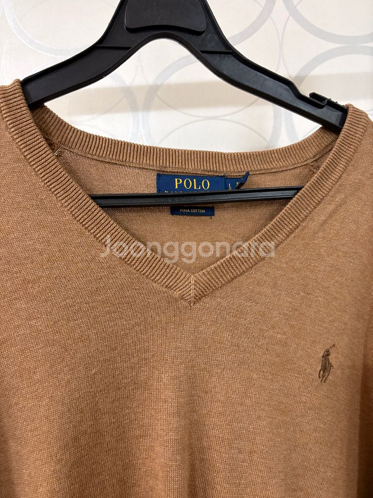 폴로 랄프로렌 베이지 니트 스웨터--2