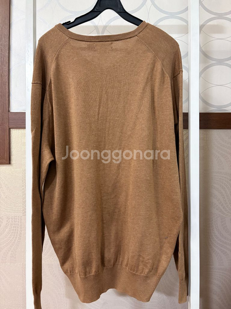 폴로 랄프로렌 베이지 니트 스웨터--1