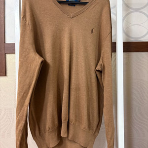 폴로 랄프로렌 베이지 니트 스웨터