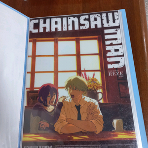 체인소 맨 레제편 카페 포스터