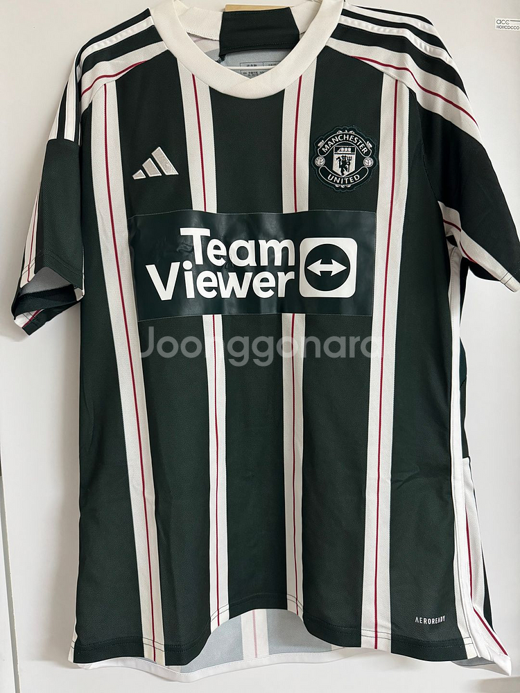 맨유 23/24 어웨이 유니폼 2XL 노마킹 판매합니다.--0