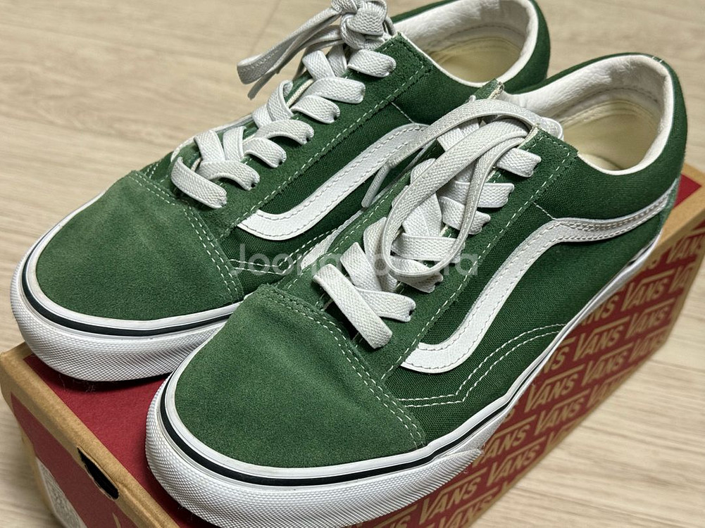 반스 운동화 올드스쿨 컬러 띠어리 그리너 패스쳐 판매--0