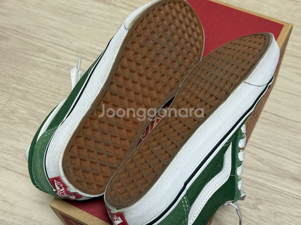 반스 운동화 올드스쿨 컬러 띠어리 그리너 패스쳐 판매--4