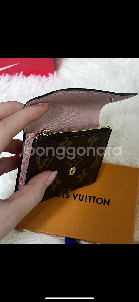 루이비통 로제리 코인퍼스 모노그램 카드지갑--4