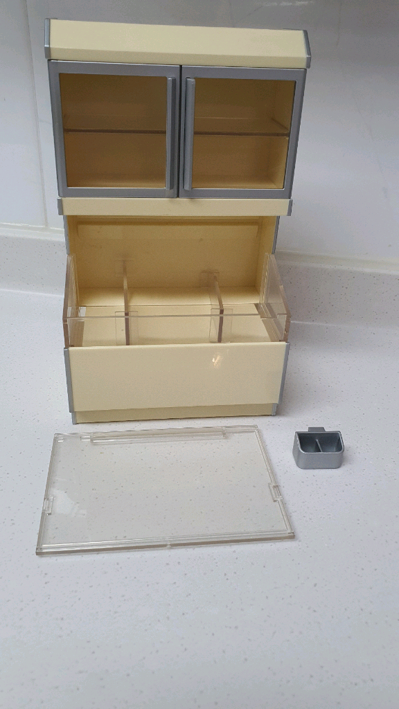 메가하우스 리멘트 식완 냉동고 냉장고 미니어쳐 인놀 인형놀이 이미지