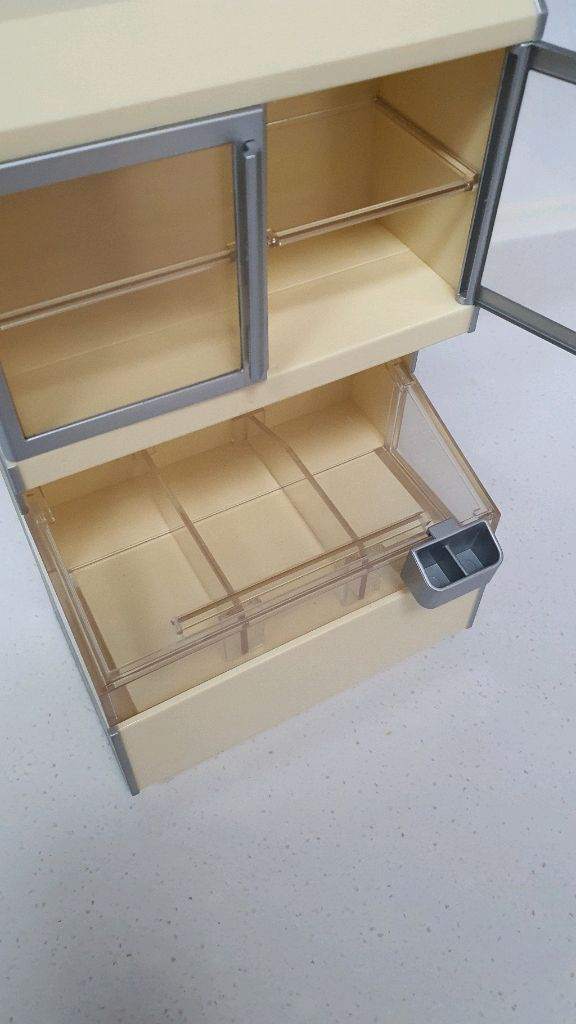 메가하우스 리멘트 식완 냉동고 냉장고 미니어쳐 인놀 인형놀이 이미지