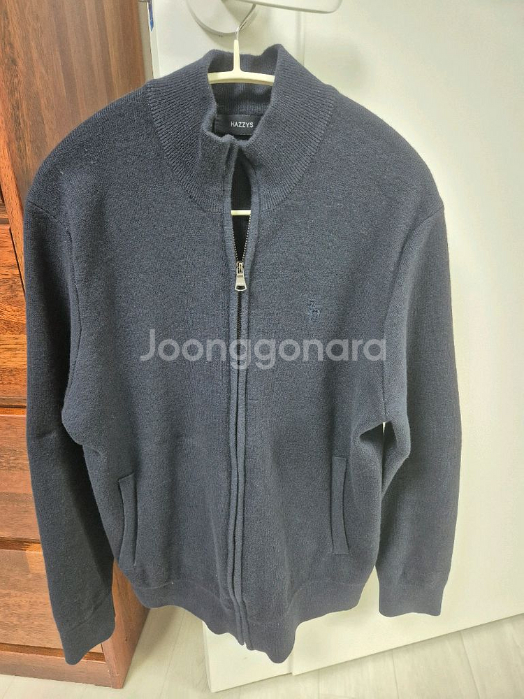 라코스테/헤지스 니트 집업 가디건--0