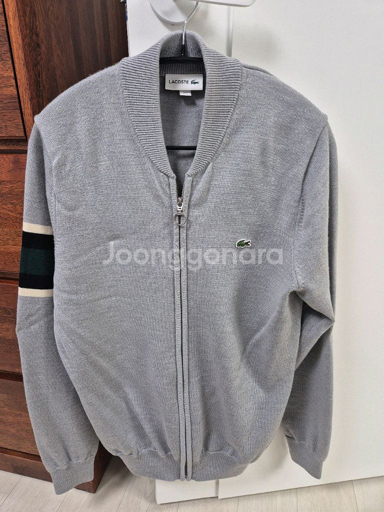 라코스테/헤지스 니트 집업 가디건--2