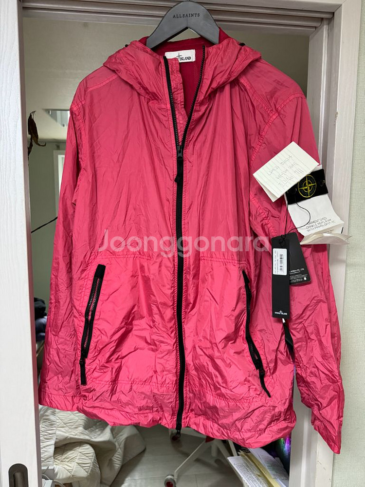 [xl] 23ss 스톤아일랜드 크링클랩스 가먼트 자켓--1