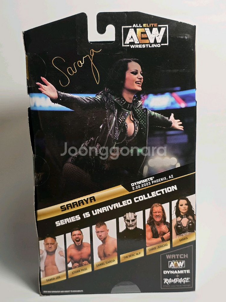 wwe aew 피규어 사라야 (페이지) 미개봉--1