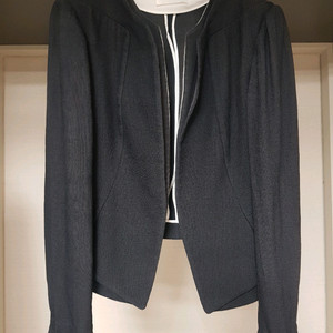 미샤 실크배색 린넨자켓