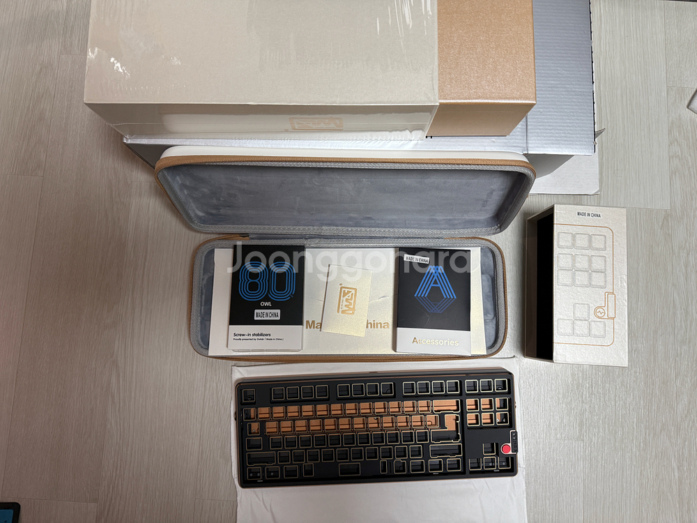 오울랩 벤토80 블랙 WK 새제품--0