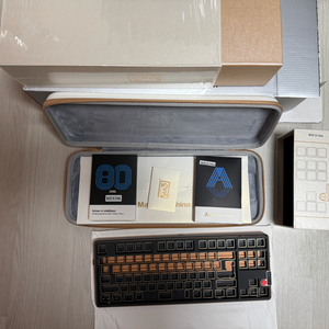 오울랩 벤토80 블랙 WK 새제품