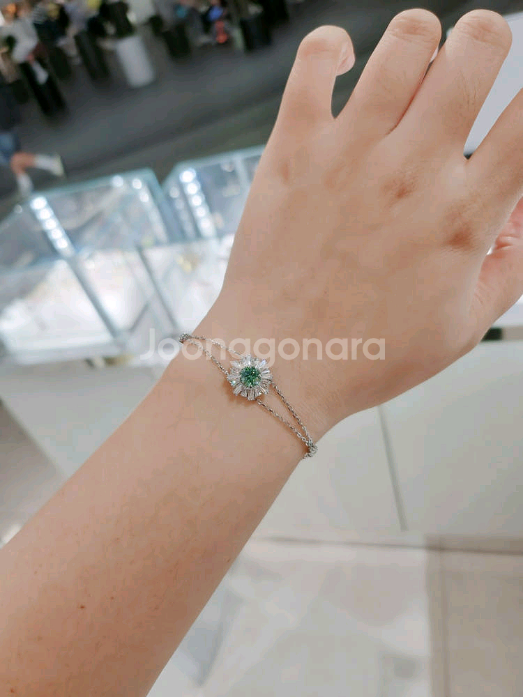 (새상품) 스와로브스키 팔찌--3