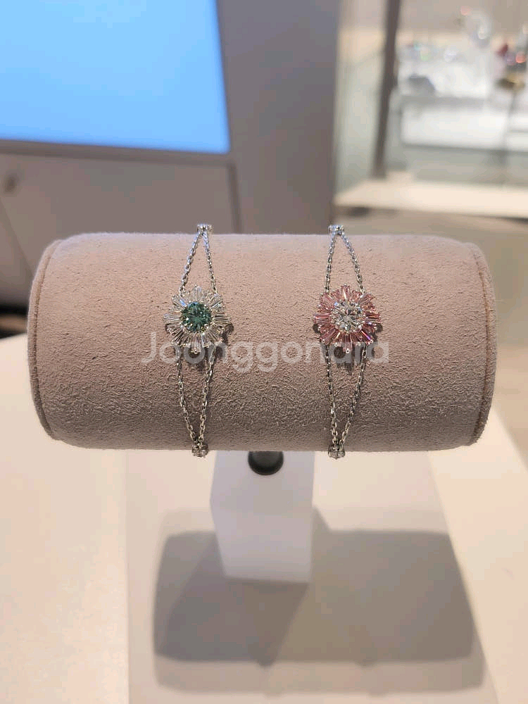 (새상품) 스와로브스키 팔찌--5